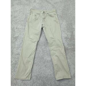 Levi's 541 Jeans‎ Mens 34x34 Beige Athletic Tapered Preppy Casual